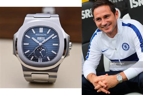 frank lampard patek philippe|Chelsea FC Manager Frank Lampard, his Patek Philippe watches .